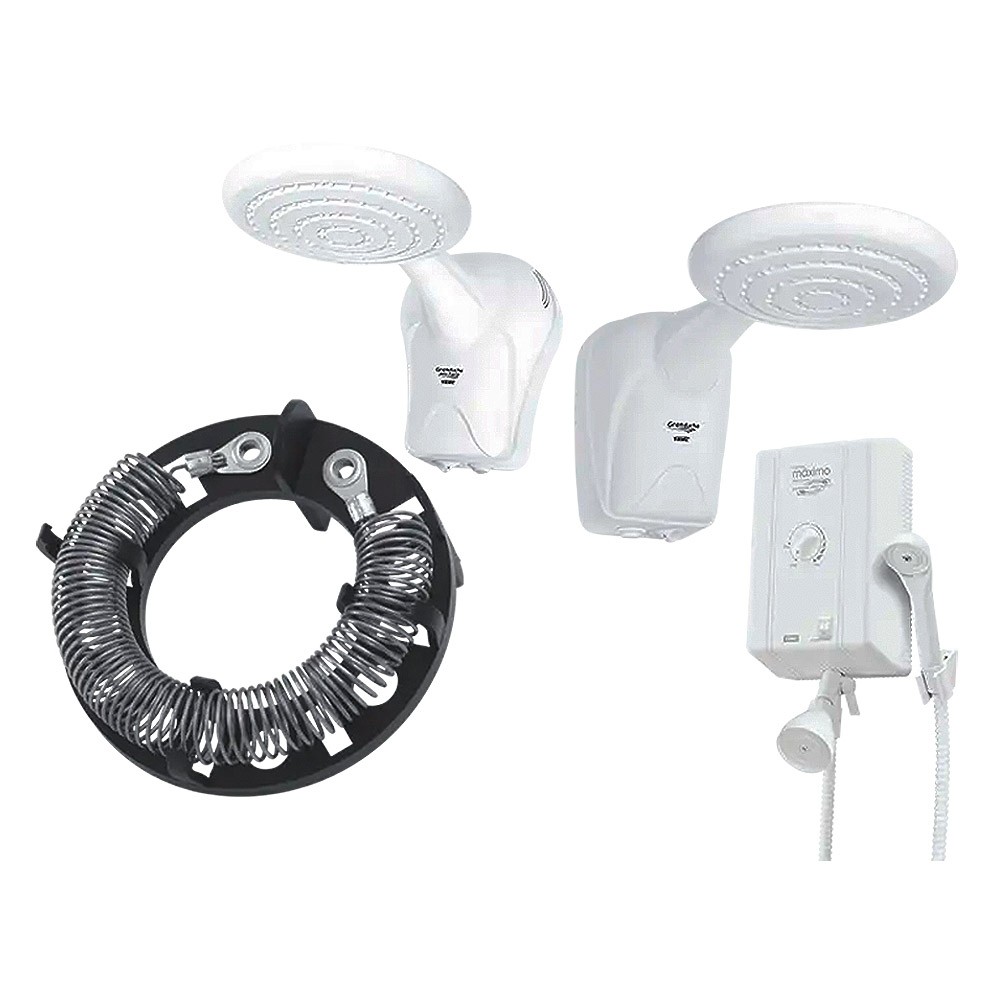 Resistência para Chuveiro 5400W 127V (Granducha Eletrônica - Granducha Jato Forte Eletrônica - Ducha Banho Máximo Pressurizado Eletrônico) - Fame