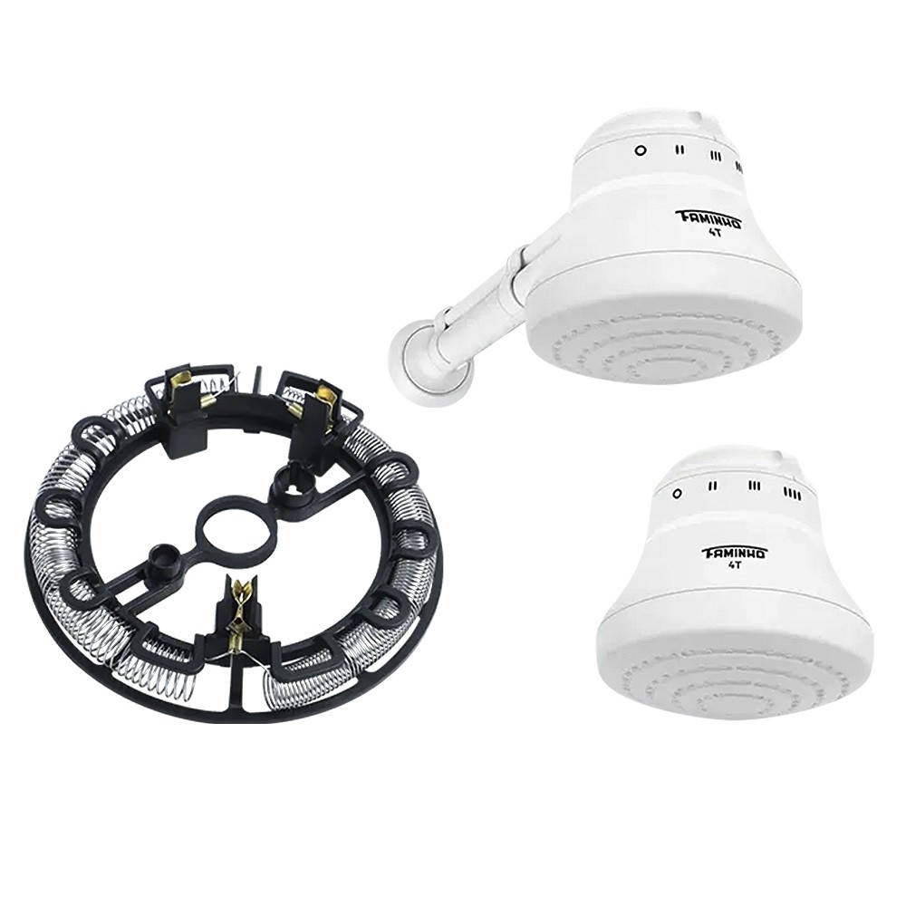 Resistência para Ducha Faminho Preto 6800W 220V - Fame