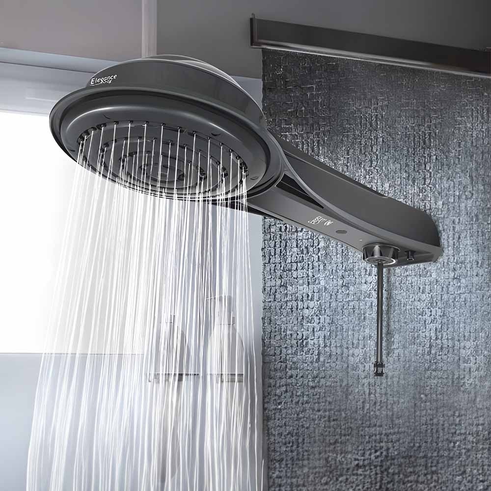 Ducha Elegance Eletrônica Black 5400W 127V - Fame
