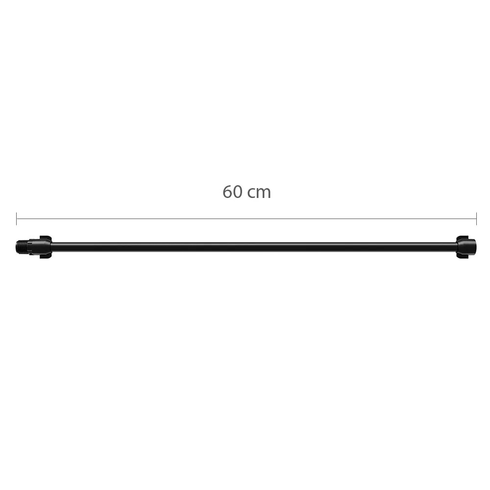 Engate Flexível Preto de 60cm e Niple de 1/2" - Astra