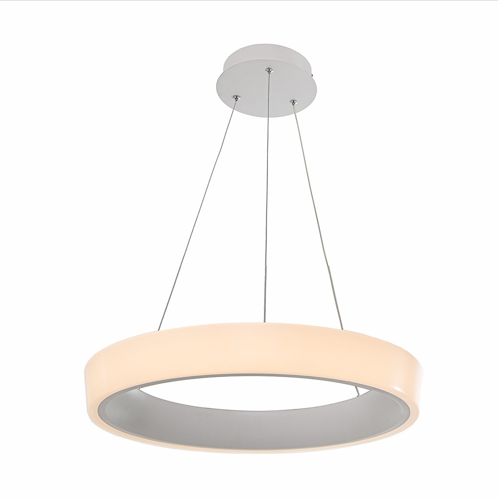 Pendente LED 3 em 1 Sistema Switch Moon 24W 3000/4000/6000K Autovolt 500x1300mm - G-light