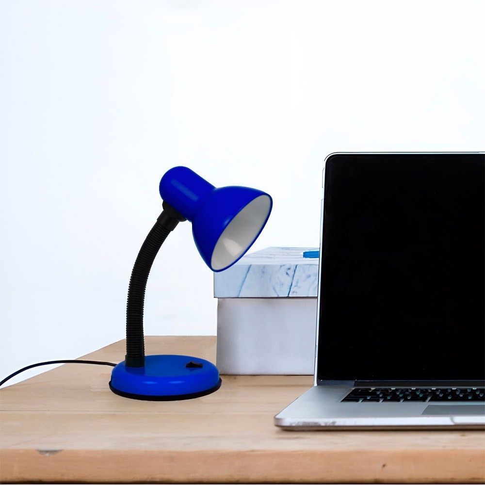 Luminária de Mesa Articulável Pixel Azul E27 60W 240V - G-light