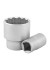 Soquete Estriado com Encaixe de 1/2" 11mm - Vonder