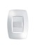 Interruptor Elegance 01 Tecla Simples 10A 250V - Fame