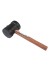 Martelo de Borracha Preto Profissional 60mm - Max