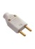 Plug Macho 2P Móvel 20A 250V Cinza - Fame