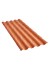 Telha Cerâmica Colonial PreconVC Marrom 230x868cm - Precon