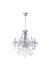 Lustre Nice para 6 Lâmpadas Transparente Bivolt 60x100cm - Startec