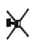 Suporte para TV de 10" a 55" Bi-Articulado SU-450I Vesa Máximo 400x400mm - Indusat