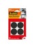 Protetor Anti-Risco Antideslizante Scotch Redondo Preto Extra Grande GG 4 Unidades - 3M
