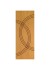 Porta de Madeira Semi-Oca Decorada Eco 16 Frisada Cor Angelim 210x70cm - Portas Capixaba