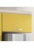 Armário MDF Aéreo de Cozinha Vivato Niagara e Amarelo 80cm - Rei Móveis