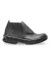 Bota de Couro Elástico Cano Curto Preta N.43 Unissex - Cabritos