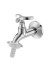 Torneira de Parede para Jardim 1130 Nova Pertutti DN20 3/4" Chrome - Docol