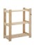 Estante Modulare em Madeira Pinus com Acabamento Natural 3 Prateleiras 75cm x 30cm x 62cm - Tramontina