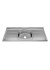 Pia de Inox Plus 30 de 120x53cm N.4 Profundidade 110mm Furo 3.1/2" - Ghelplus