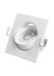 Spot de Led Quadrado 5W 6500K Luz Branca Bivolt - Lorenzetti