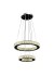 Lustre 3 em 1 Cristal e Vidro LTP-003 60W 500x320x1000mm - Nitrolux