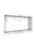 Nicho Diamante em Porcelanato 60x30cm Branco Polido - Cozimax
