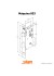 Fechadura para Banheiro 823/11 ESP. Preto Fosco - Stam