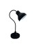 Luminária de Mesa Viena Preta e Branca Haste Preta LM130-PT-BC - Kin Light
