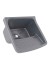 Tanque Plástico para Lavar Roupa 22 Litros 47x43x27cm Prata - Astra