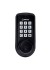 Fechadura Digital de Embutir para Porta SDD115 Preta Chave e Senha - Silvana