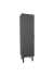 Armário Madeira MDP Multiuso Flamingo Tamarindo e Preto 193x51cm - Cozimax