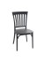 Cadeira em Polipropileno Robust Seven Preta 88x45x44cm - Forte Plástico