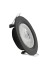 Spot de LED Redondo 4W 3000K PBT Preto Autovolt 90x28,5mm - G-light