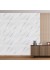 Placa Adesiva Mármore Branco 30x60cm - Avant Qualit