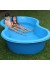 Caixa Multiuso Piscina Feijão Azul 500 Litros 204x109x36cm - Fortlev