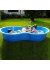 Caixa Multiuso Piscina Feijão Azul 1000 Litros 257x144x43cm - Fortlev