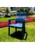 Poltrona Plástica Thai Azul 58,5 x 90 x 46,5cm - Duoplastic